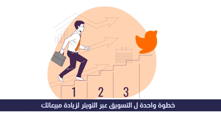 خطوة واحده ل التسويق عبر تويتر لزيادة مبيعاتك