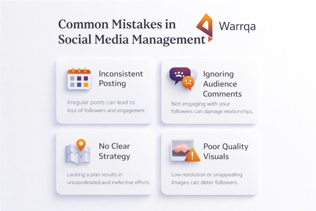 common social media mistakes