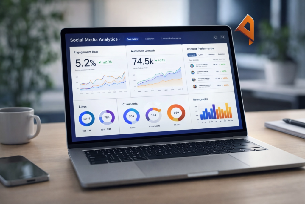 social media analytics dashboard